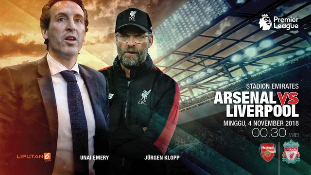 Prediksi Arsenal vs Liverpool