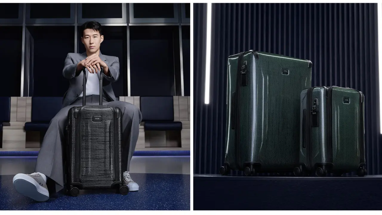 Pesepakbola Asal Korea Selatan, Son Heung Min bersama Koleksi TUMI Terbaru