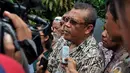 Eggi Sudjana  adalah pengacara dari tersangka kasus dugaan korupsi Transjakarta 2013 Udar Pristono, Jakarta, Jumat (19/9/2014) (Liputan6.com/Johan Tallo)