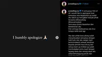 Jovi Adhiguna Minta Maaf Setelah Makan Bakso Campur Krupuk Babi, Banjir Dukungan (Sumber: Instagram/joviadhiguna)