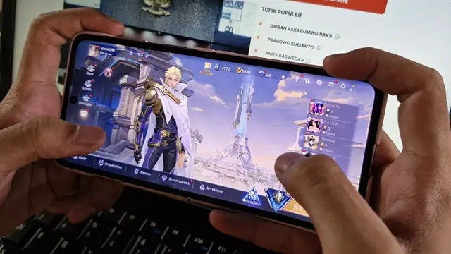 Uji Performa HP Oppo Find N3 Flip dengan Bermain Game Mobile Legends