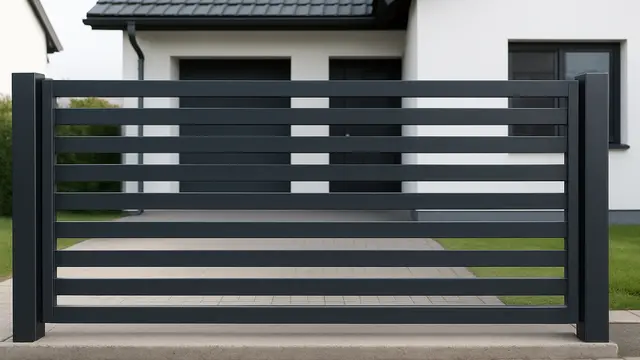 Model pagar depan rumah minimalis (Foto: ChatGPT)
