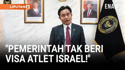 VIDEO: Menko Yusril Ungkap Arahan Presiden Prabowo: Tak Akan Beri Visa Atlet Israel!