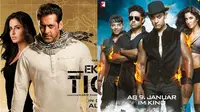 Dhoom: 3 dan Ek Tha Tiger merupakan dua film Bollywood yang meraih pendapatan luar biasa dan menjadi film Bollywood terlaris sepanjang masa.