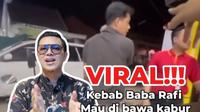 Viral seorang pria kedapatan kabur tanpa membayar kebab yang dipesannya di sebuah gerai Kebab Turki Baba Rafi di Kediri, Jawa Timur.
