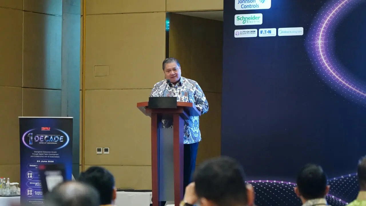 Menko Airlangga: Data Center Jadi Kunci Pertumbuhan Ekonomi 8 Persen