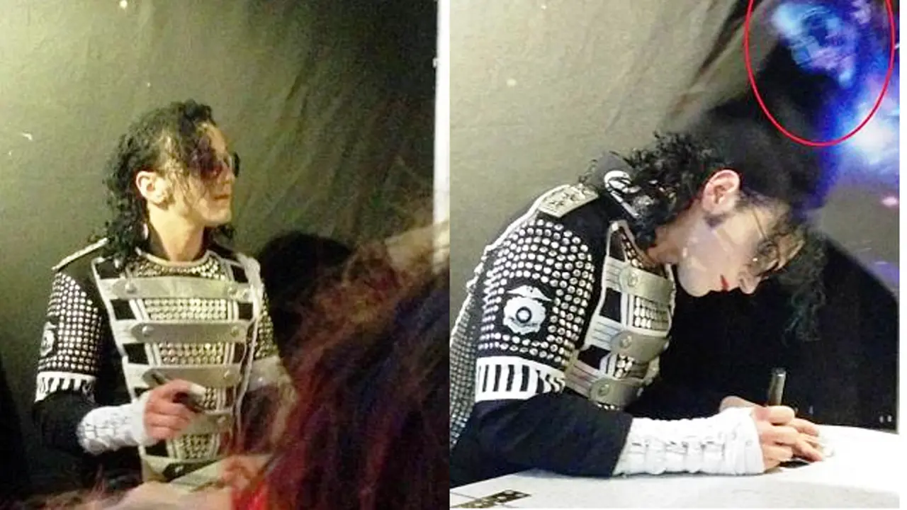 Sosok Michael Jackson Muncul di Foto, Hantu?