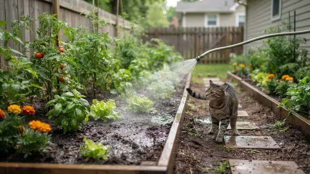 Cara Mencegah Kucing Menggali Tanaman di Halaman