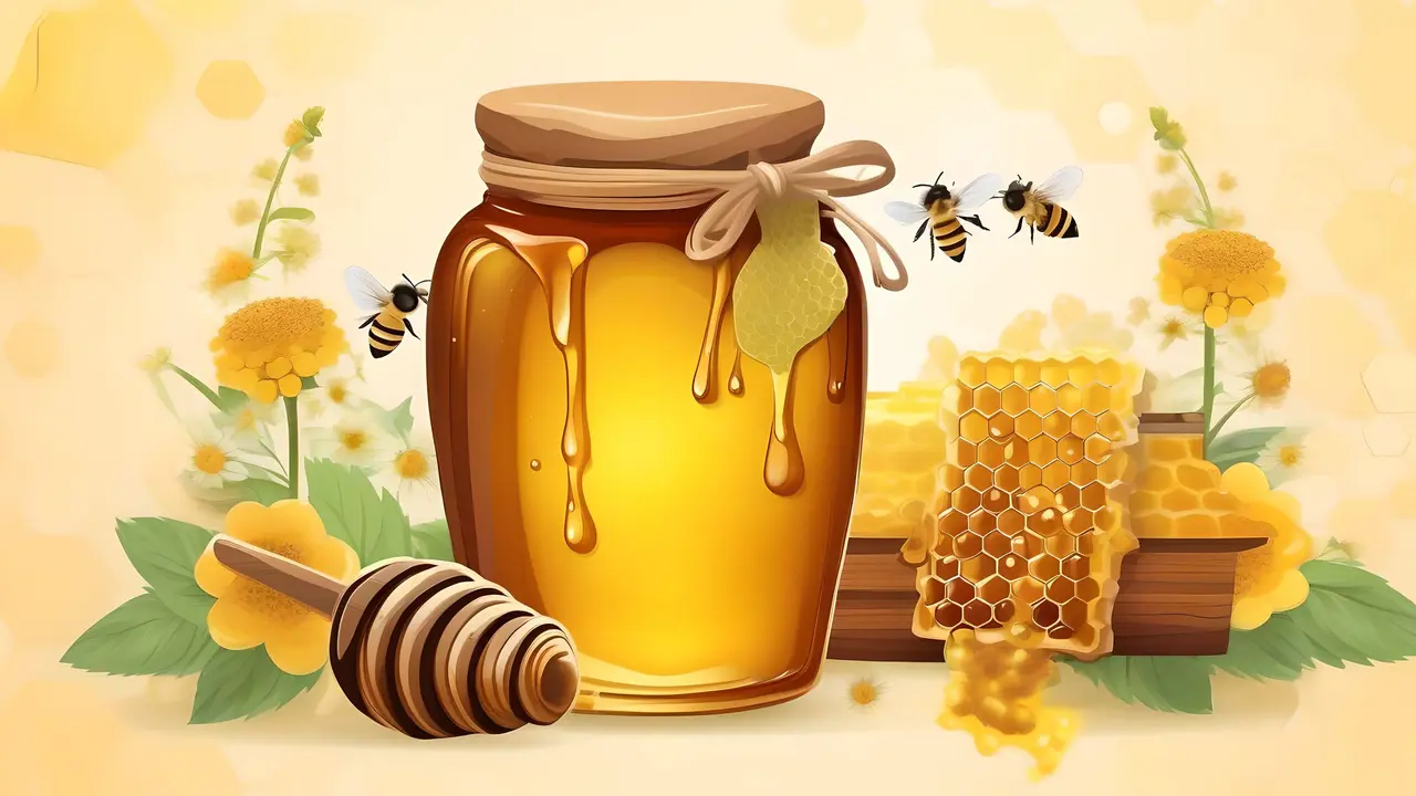 Ternyata, Madu Disebut dalam Al Quran dan Dikenal sebagai Obat Alami. Minum Madu Setiap Hari Baik bagi Kesehatan (Ilustrasi by AI)