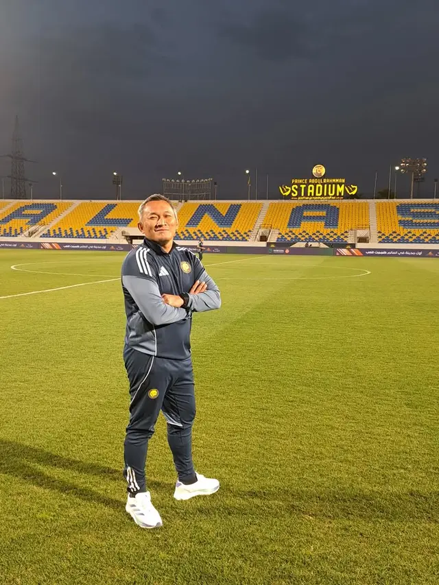 Asisten pelatih Al Nassr Putri, Rudy Eka Priyambada.