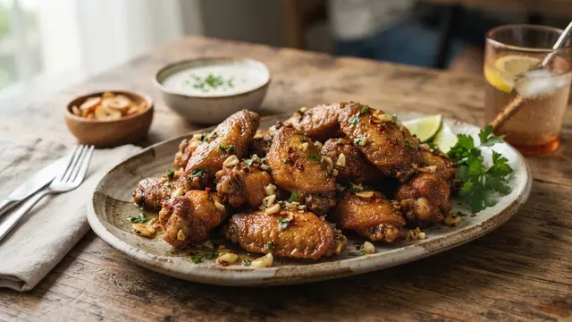 Resep Olahan Sayap Ayam, Salah Satunya Sayap Ayam Goreng Bawang Putih.