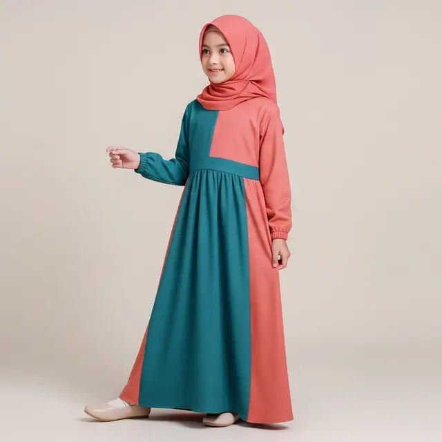 Gamis Terbaru Anak Perempuan Anti Gerah dan Cocok untuk Acara Kondangan