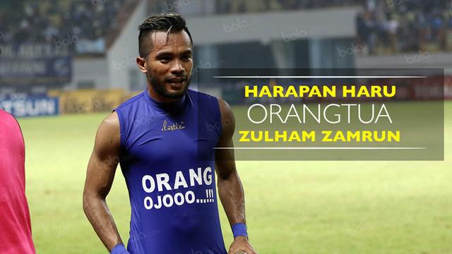 Berita video harapan orangtua Zulham Zamrun untuk masa depan karier anaknya yang disampaikan dengan mengharukan.