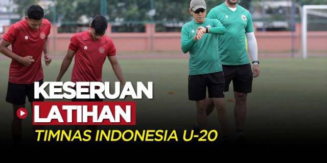 VIDEO: Keseruan Latihan Timnas Indonesia U-20 Jelang Laga Kontra Hongkong di Piala Asia 2023