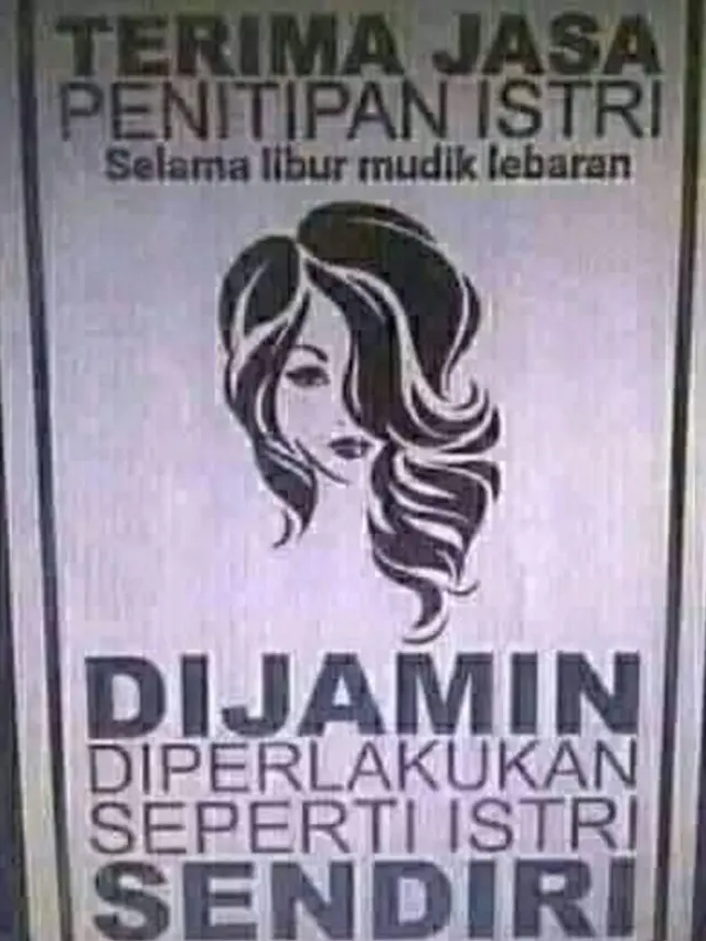 6 Tulisan Kocak di Tempat Penitipan Suami Ini Bikin Ngakak