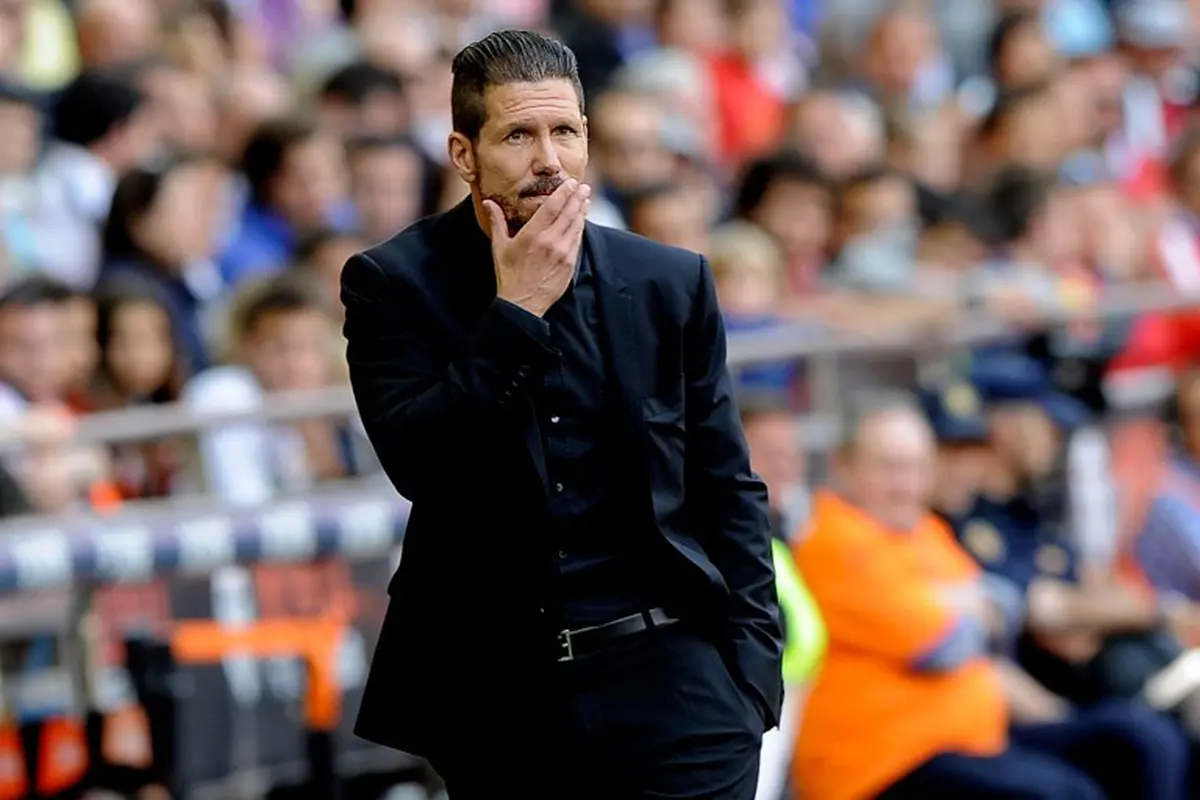 Pelatih Atletico Madrid Diego Simeone