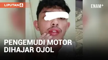 Waduh! Ojol Hajar Pengemudi Motor di Pondok Indah