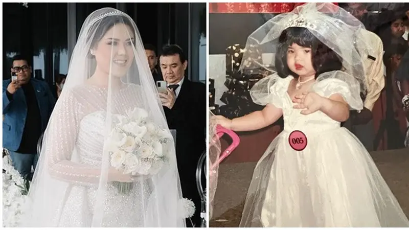 Menikah di Usia 29 Tahun, Ini 6 Potret Lawas Masa Kecil Tina Toon