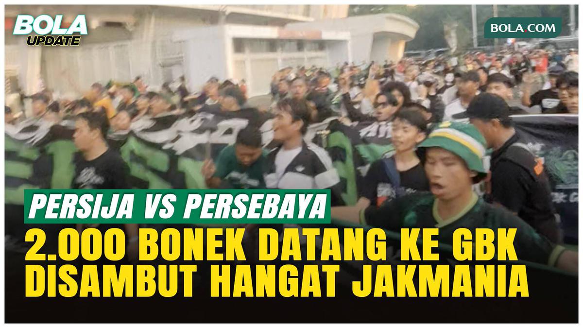 2.000 Bonek ke SUGBK! The Jakmania Siap Sambut Suporter Persebaya