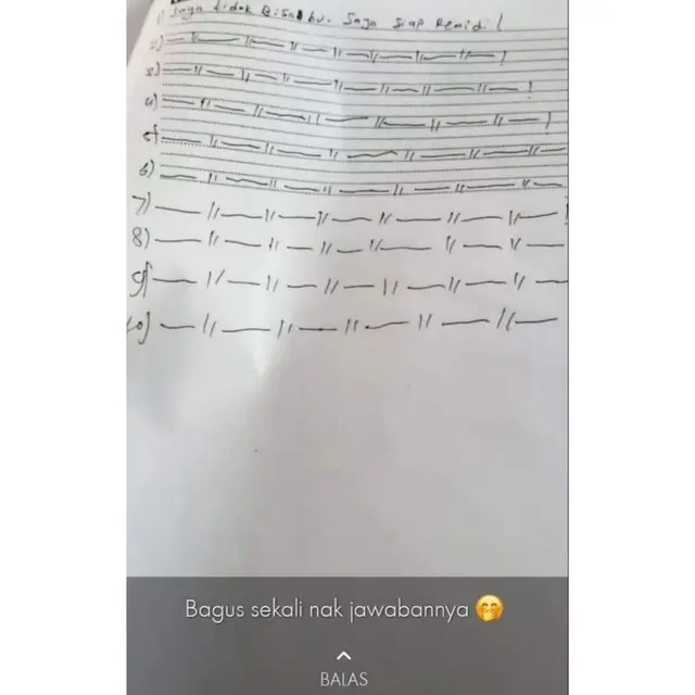 6 Jawaban Murid Tulisan Tangannya Sulit Dipahami Ini Bikin Guru Mikir Keras