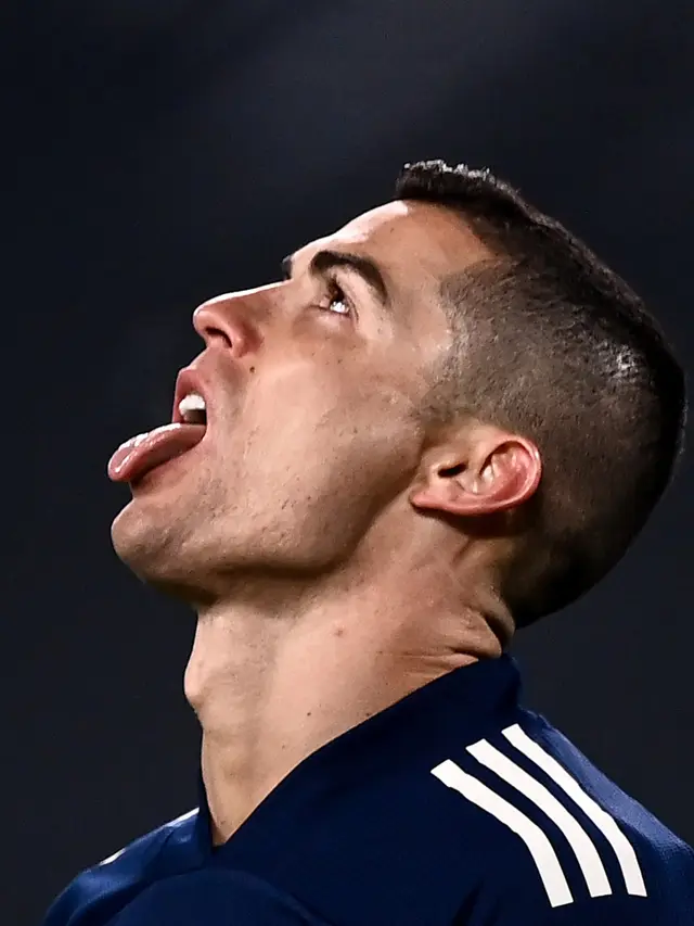 Aneka Ekspresi Kecewa Cristiano Ronaldo di Juventus