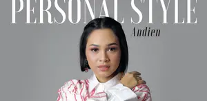 Andien selalu berbusana yang fashionable dan memiliki statement. Gaya busananya ini kerap menjadi trend dan menginspirasi banyak orang.