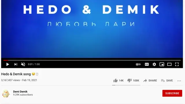 Video klip Dayana. (Foto: YouTube Demi Demik)
