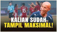 Pelatih Timnas Indonesia Putri, Satoru Mochizuki, tetap memuji perjuangan Helsya Maeisyaroh dkk. meski takluk dari Timnas Chinese Taipei Putri dan tidak mampu melaju ke Piala Asia Putri 2026.