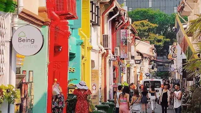 Destinasi wisata Haji Lane, Singapura