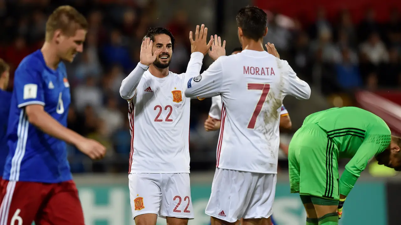 Spanyol, Liechtenstein, Kualifikasi PIala Dunia 2018