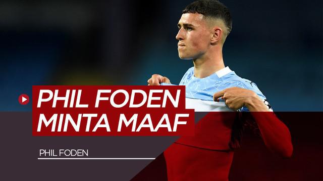 Berita Video Permohonan Maaf Phil Foden Usai Langgar Protokol Kesehatan Saat Gelaran UEFA Nations League