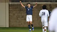 Striker Georgetown Hoyas dan Timnas Indonesia, Mitchell Baker. (Bola.com/Instagram Georgetown Hoyas).