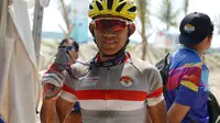 Atlet balap sepeda gunung, Zainal Fanani menjadi juara pada kejuaraan balap sepeda gunung cross country marathon (dok: Vox Populi)