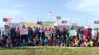 Daya tahan warga pulau Rempang dalam menolak Proyek Strategis Nasional Rempang Eco City butuh stamina dan nafas panjang. Foto: liputan6.com/ajang nurdin&nbsp;