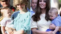 Mengintin keanggunan dan kecantikan Kate Middleton saat bergaya seperti Princess Diana (Sumber Foto: Getty/PA/HuffingtonPost)