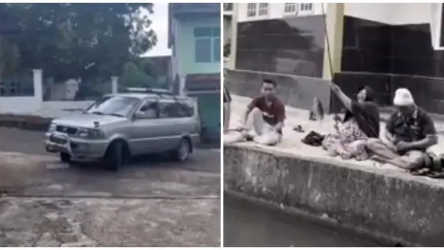 Momen Orang Tua Ditinggal Anak Kembali ke Perantauan Usai Mudik Lebaran Ini Bikin Haru
