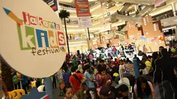 Acara 'Jakarta Kids Festival’ ini dilaksanakan dari tanggal 28 – 30 November 2014 di Kota Kasablanka, Jakarta, Minggu (30/11/2014). (Liputan6.com/Faizal Fanani)