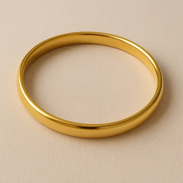 Model Gelang Emas Bangle Ringan dan Kuat