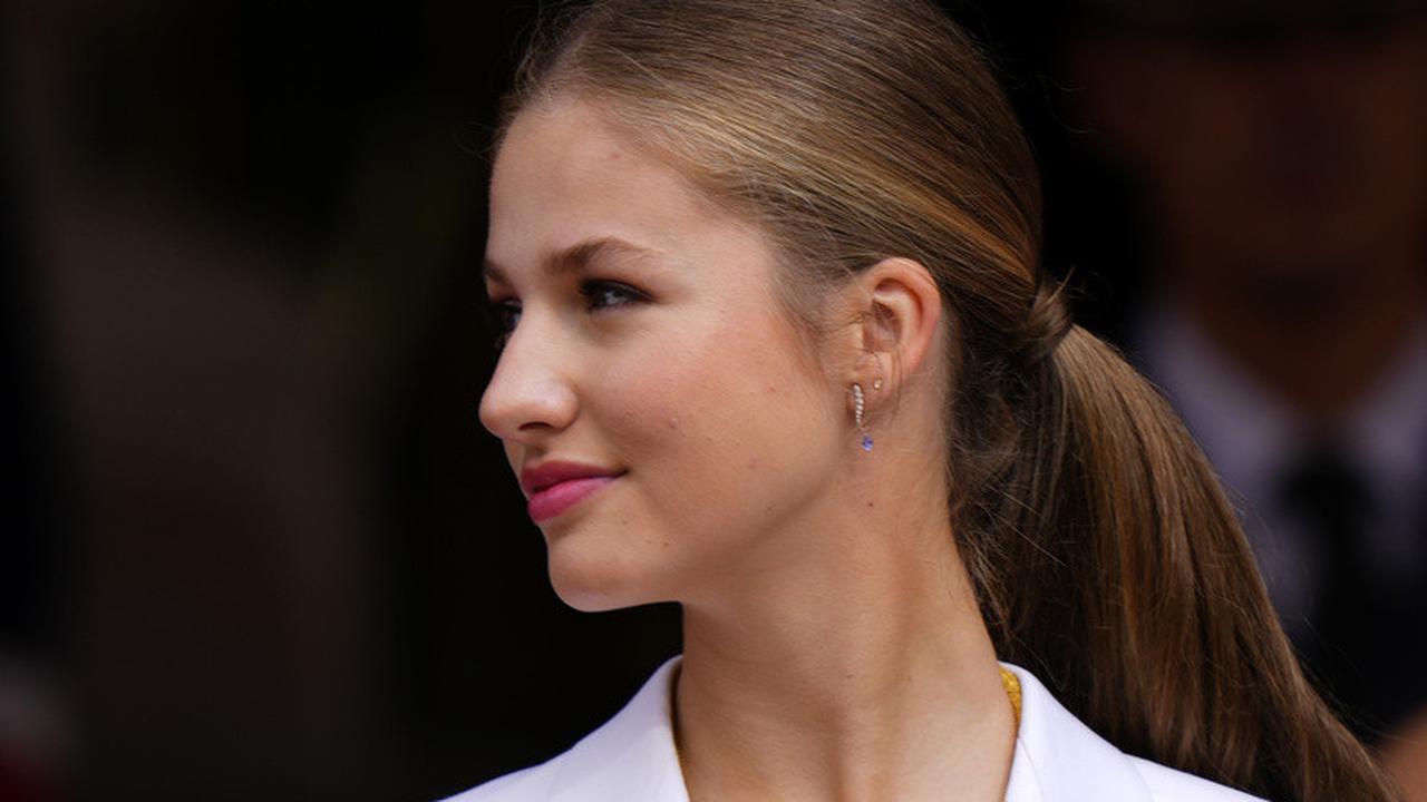 Putri Leonor. (AP Photo/Manu Fernandez)