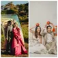 Menjelang pernikahan, Adinda Thomas dan Raka Akmal jalani sesi prewedding memukau dengan konsep tak biasa.  Sumber: IG @adindathomas