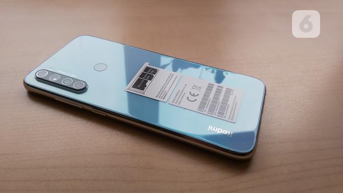 Tampilan bodi belakang Redmi Note 8. Liputan6.com/Iskandar