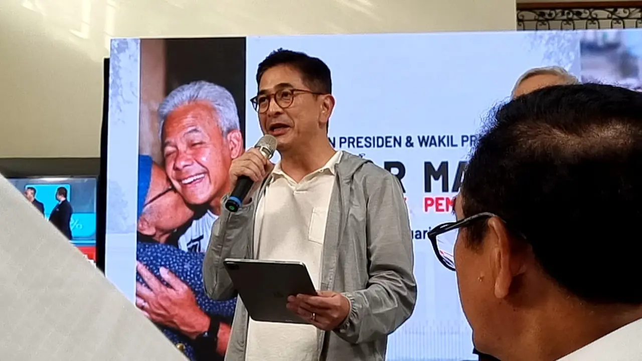 Ketua Tim Pemenangan Nasional (TPN) Ganjar-Mahfud, Arsjad Rasjid.