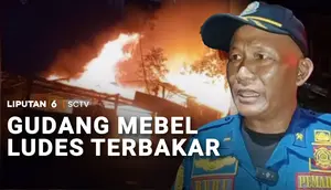 Gudang Mebel di Tembalang Ludes Terbakar, Pemilik Usaha Terancam Gulung Tikar