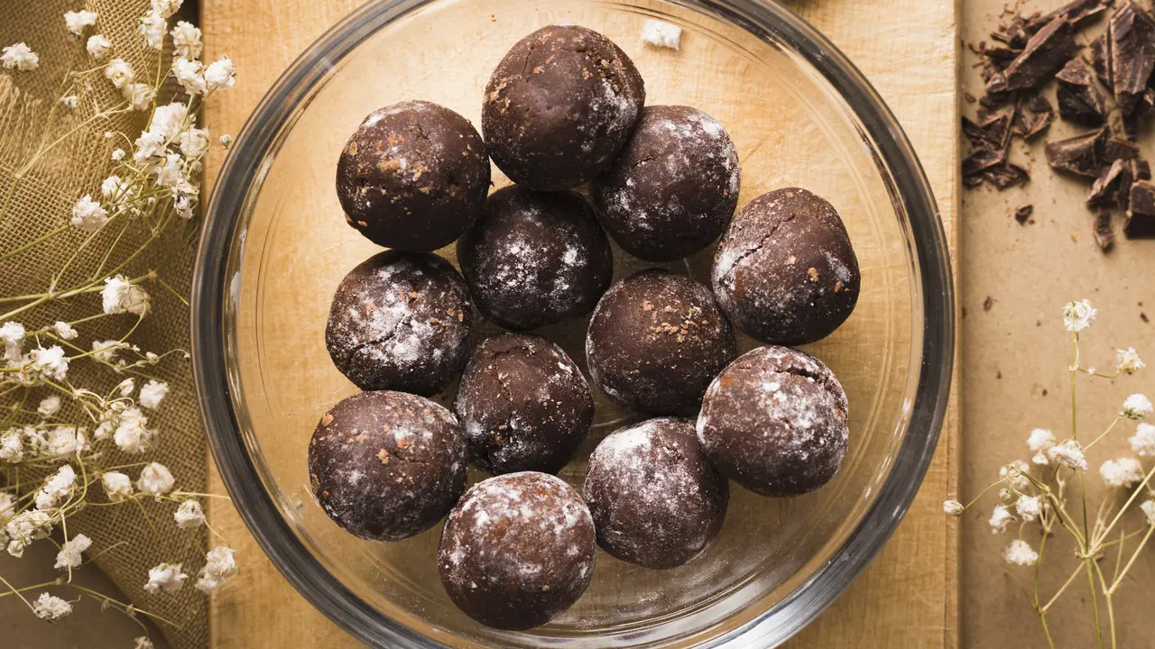 bola chocolate