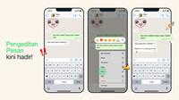 WhatsApp luncurkan fitur edit pesan di aplikasinya (WhatsApp)