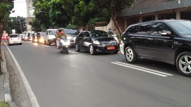 Kemacetan di Pondok Indah Jelang PSBB Diperpanjang