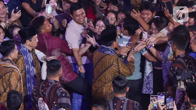 Momen Presiden Prabowo Subianto Hadiri Perayaan Natal Nasional 2024