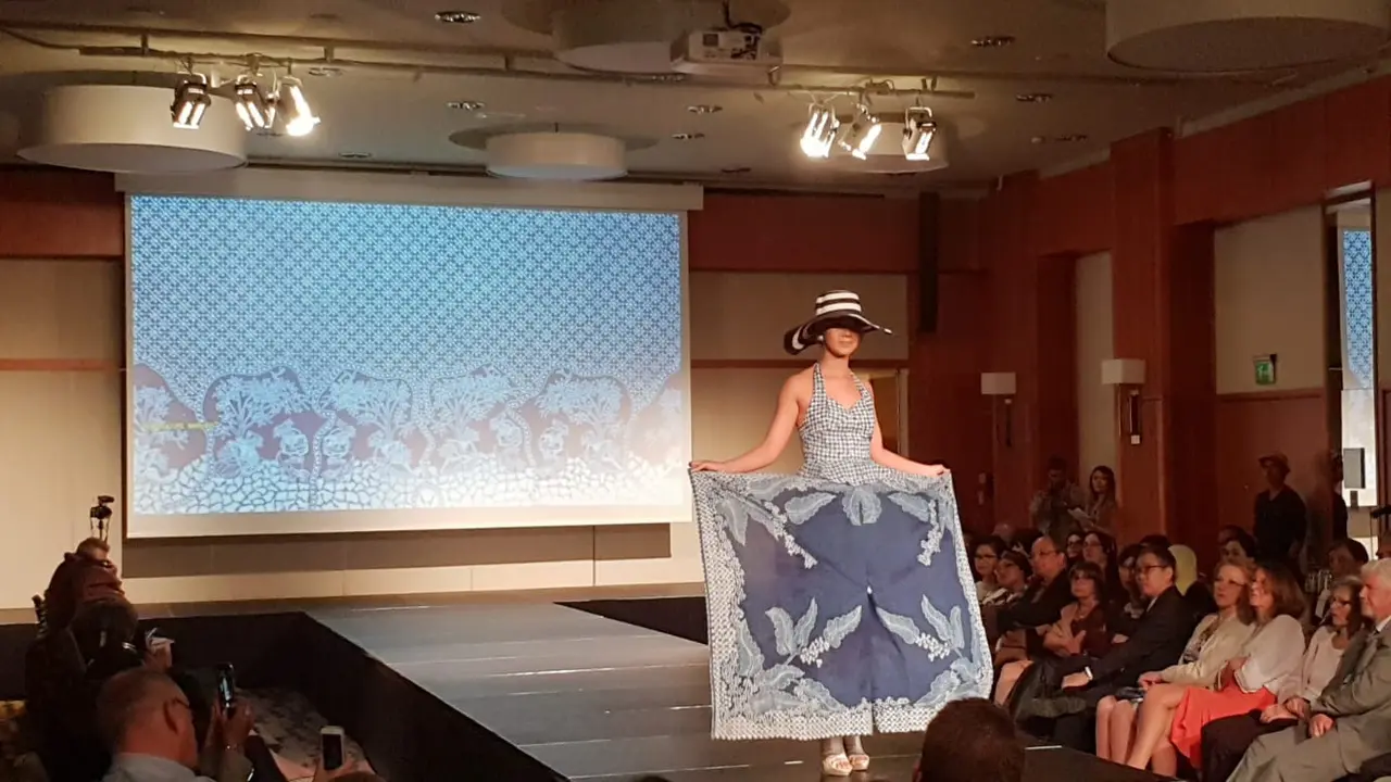 Pameran batik dan kopi di Swedia. (Sumber: KBRI Stockholm)​
