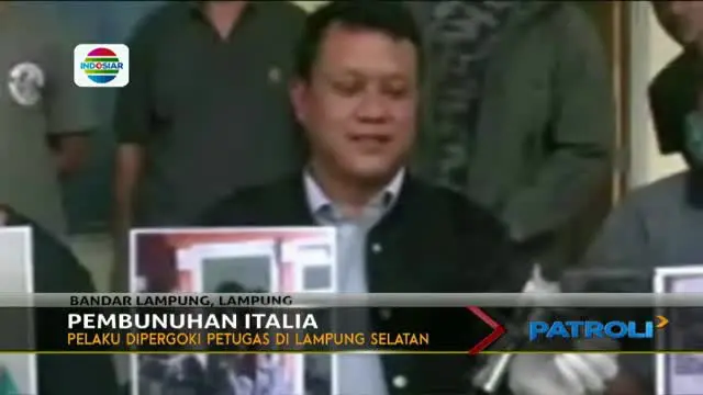 Polisi Tembak Mati Begal Pembunuh Italia Chandra karena Melawan