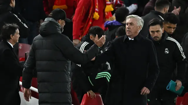 Ekspresi Pelatih Liverpool Jurgen Klopp Usai Dibantai Real Madrid di Kandang Sendiri